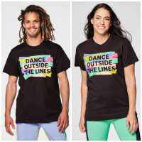 ใหม่มาถึง Zumba Love ฟิตเนส Tee Z3t00143