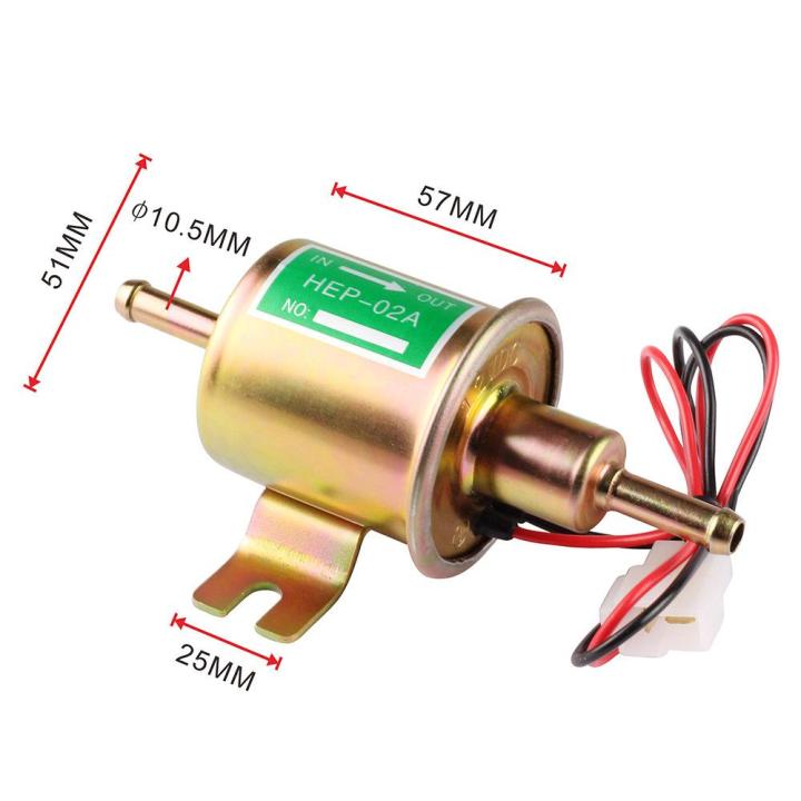 12v-24v-high-quality-low-pressure-universal-diesel-petrol-gasoline-electric-fuel-pump-hep-02a-for-car-motorcycle