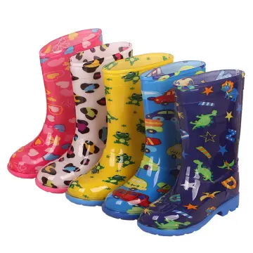 Girls dinosaur clearance rain boots