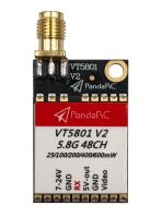 ตัวส่งภาพ PandaRC VT5801 V2 5.8GHz 48CH 25 100 200 400 600mW FPV Transmitter VTX