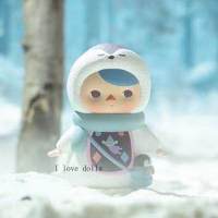 Pucky Elf Winter Baby Series Blind Box POPMART [ของแท้] ตุ๊กตาฟิกเกอร์น่ารัก
