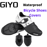 GIYO ฤดูหนาวอุ่นจักรยานนิ้วเท้าครอบคลุมรองเท้าจักรยานครอบคลุมวิ่งกันฝน Windproof ขี่จักรยาน Overshoes ผู้ชายผู้หญิง MTB ถนน B Ooties