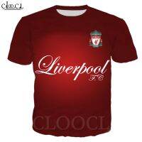 2023 New Fashion Liverpool s 3d Print Men Round Neck s Fashion comfortable