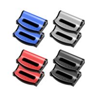 2 Pcs Universal Car Seat Belts Clips Safety Adjustable Auto Stopper Buckle Plastic Clip Interior Accessories Car Safety