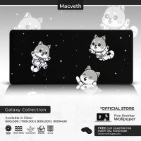 แผ่นรองโต๊ะ Macveth Artisan _ Space Kitty _ แผ่นรองเมาส์สำหรับเล่นเกม