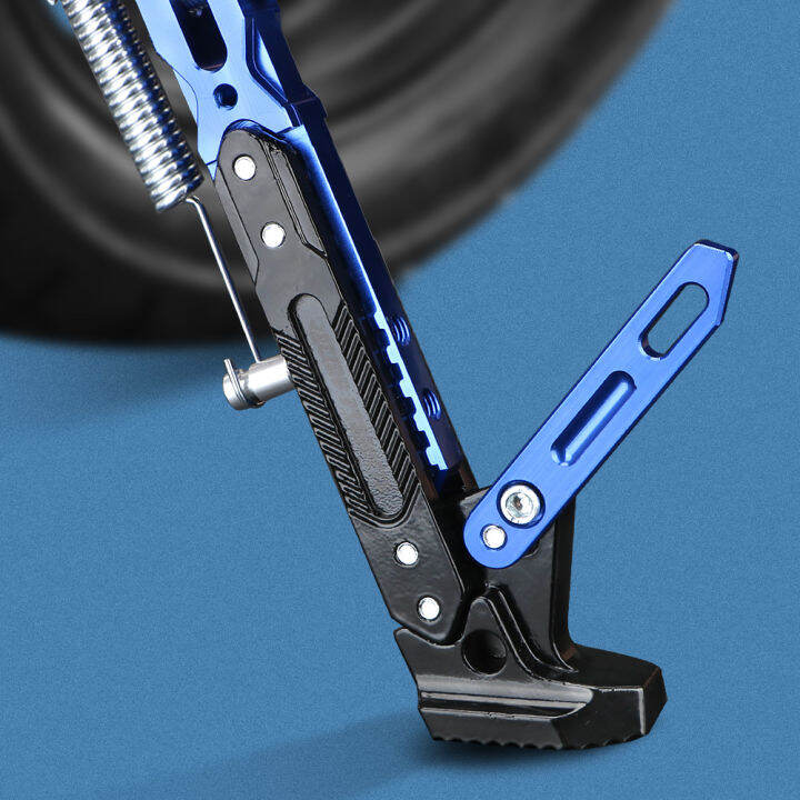 motorcycle-kickstand-kick-bracket-foot-side-stand-for-electric-motorbikeadjustable-kickstand-moto-cnc-kick-stand-parking-bracket