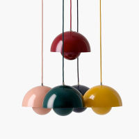 Restaurant Pendant Light Kitchen Pendant Lamp Dining room LED Light Modern Hanging Light for Bedroom Living room Nordic 7 Color