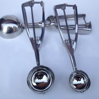 Kitchen 4CM 5CM 6CM Scoop Accessories Steel Spring Tools Ice Cream Ball Dish Stainless Supplies Size Watermelon Biscuit Spoon