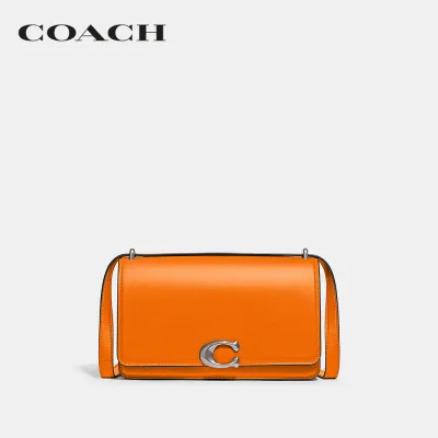 COACH กระเป๋าสะพายไหล่ผู้หญิงรุ่น Bandit Shoulder Bag สีส้ม CC416 LHCKQ