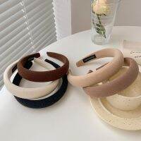 【CW】 Sponge headband advanced high cranial top felt pressure hair sense of outer accessories