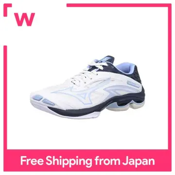 Mizuno WAVE LIGHTNING Z7 - Volleyball shoes - white/cabernet/gold