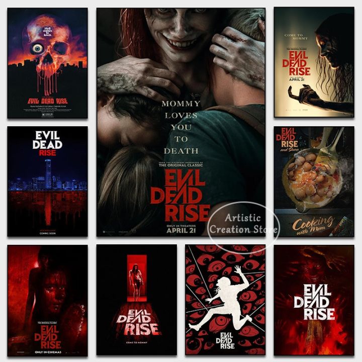 Affiche De Film Evil Dead Rise 2023, Film D'horreur Classique, Toile  Imprimée, Peinture Murale, Images Murales Pour Chambre À Coucher, Décor De  Salle De Cinéma - Pintura E Caligrafia - AliExpress