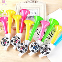 TEQIN Hot Sale Dual Tone Small Horn Whistle Musical Instrument Toys Colorful Intellectual Developmental Vocal Toy For Children