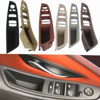 For BMW 5 series F10 F11 Left Hand Drive LHD 2010 2016 Quality Car Interior Inner Door Handle Panel Pull Trim Cover 51417225873