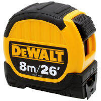 DEWALT ?? ตลับเมตร 8 เมตร (16ฟุต) รุ่น DWHT36027-0-30 Tough Tape อุปกรณ์เครื่องมือช่าง งานช่าง ดีวอลท์