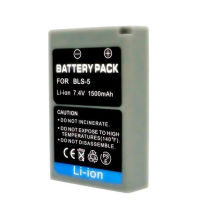 For Olympus แบตเตอร์รี่กล้อง รุ่น BLS-5 / PS-BLS5 Replacement Battery for Olympus