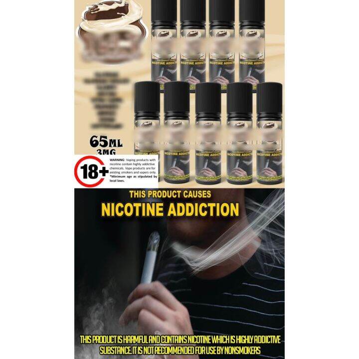 Ykult Overload 65ml 3mg E Liquid Vaping Low Strength High VG Legit