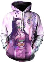 QUEDOMA Anime Graphic Hoodie Unisex 3D Printed Cosplay Sweatshirt for Men Women Boys Girls