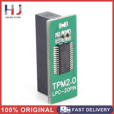 โมดูลความปลอดภัยการเข้ารหัส2.0 TPM LPC-20PIN แผ่นแผงวงจรหลักโมดูลรักษาความปลอดภัย Windows 11อัพเกรดทดสอบกิกะไบต์ ASUS AMD