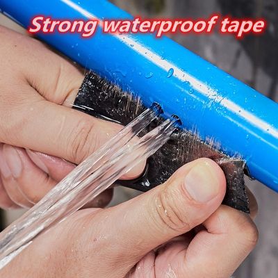 Super Strong Fiber Waterproof Tape Stop Leaks Seal Repair Tape Performance Self Fix Tape Traceless Adhesive Tape Drop Shipping