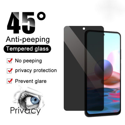 ความเป็นส่วนตัวกระจกนิรภัย Xiaomi Redmi หมายเหตุ11 Pro 5G 11S A1 11T 10C 10A 10 2022 10S 9 9A 9C 9S 9T 8 7 7A Anti Spy Glare Peeping ปกป้องหน้าจอ