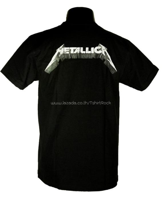 เสื้อวง-metallica-เมทัลลิกา-ไซส์ยุโรป-เสื้อยืดวงดนตรีร็อค-เสื้อร็อค-met677-สินค้าในประเทศ
