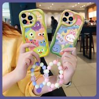 dustproof flower Phone Case For iphone14 Soft romantic Pendants Anti drop airbag originality For Girls Wave border