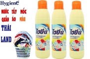 HCM Nước Tẩy Mốc Quần Áo Màu Hygiene Thai Land chai 250ml