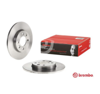 จานเบรคหลัง RENAULT R21 B48 K48 L48 1986-1993 ESPACE J116 J117 1986-1992 08 5651 10 BREMBO/ชิ้น