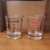 (2 ใบ) แก้วตวง 30 มล. Glass Measuring