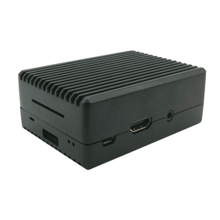 cod-fuchijin77-raspberry-pi-3-model-b-เคสอะลูมินัมอัลลอยเปลือกหุ้มโลหะความเย็นแบบพาสซีฟเคสระบายความร้อนสำหรับ3b-ราสเบอร์รี่3b