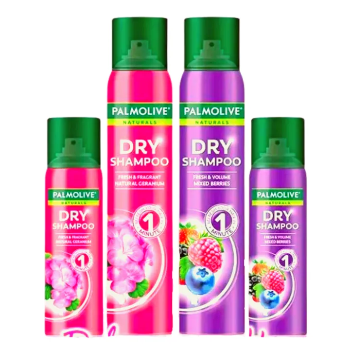PALMOLIVE Dry Shampoo Mixed Berries / Natural Geranium Lazada PH
