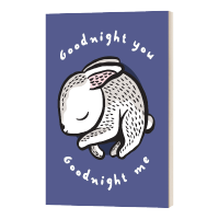 Milu สมุดวาดภาพระบายสีสำหรับเด็ก Goodnight You Goodnight Me หนังสือนิทานหนังสือภาษาอังกฤษเดิม