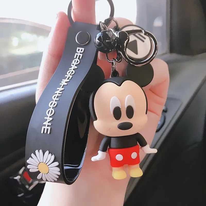 Disney Cartoon Anime Moon Knight Pendant Keychain Car Key Chain