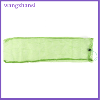 Wangzhansi ตาข่ายไนล่อนดักปลาแบบตกข่ายสำหรับตกปลาอุปกรณ์ตกปลาแบบเรียบง่ายใส่ถุงปลาได้