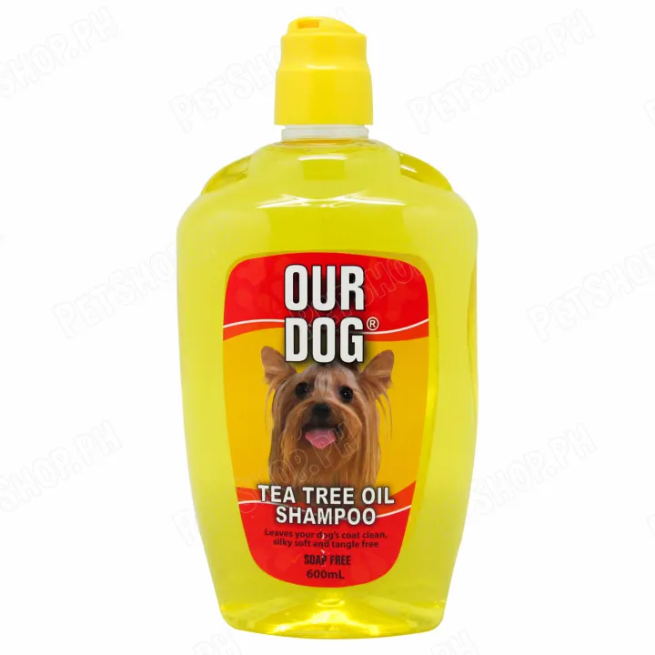 Our Dog Tea Tree Oil Shampoo 600mL Lazada PH