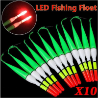 510Pcs ตกปลาลอย LED ไฟฟ้าทุ่นตกปลา Light Stick Float เรืองแสง Lightstick Float Rod ไฟ Dark Glow Stick