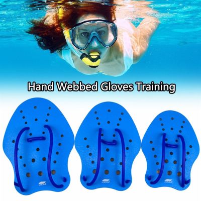 Snorkeling Water Sport Hand Webbed Gloves Training Fin Flipper Swimming Paddles Swimming Hand Paddles Diving Gloves