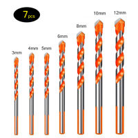 3/4/5/6/8/10/12mm Multifunction Drill Bits Set Ceramic Wall Tile Marble Glass Punching Hole Saw Drilling Bits Metal Working Drill Tool