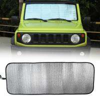 Front Windshield Sunshade Sun Shade Visor Heat Shield Mat Anti-UV Protector Guard For Suzuki Jimny JB64 JB74 2019 2020 2021 2022