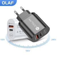 【Aishang electronic】「Aishang electronic」เครื่องชาร์จ USB C OLAF20W QC3.0ชนิด USB C เครื่องชาร์จ Wallphone Adapter13 1212