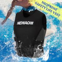 Adults Life Jacket Neoprene Safety Life Vest for Water Ski Wakeboard Swimming