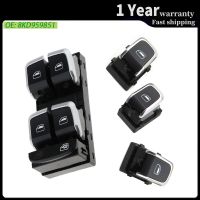 Chrome Power Master Window Control Switch Button For AUDI A4 S4 Q5 B8 Allroad 8KD959851 8KD959851A 8KD959855 8KD 959 855