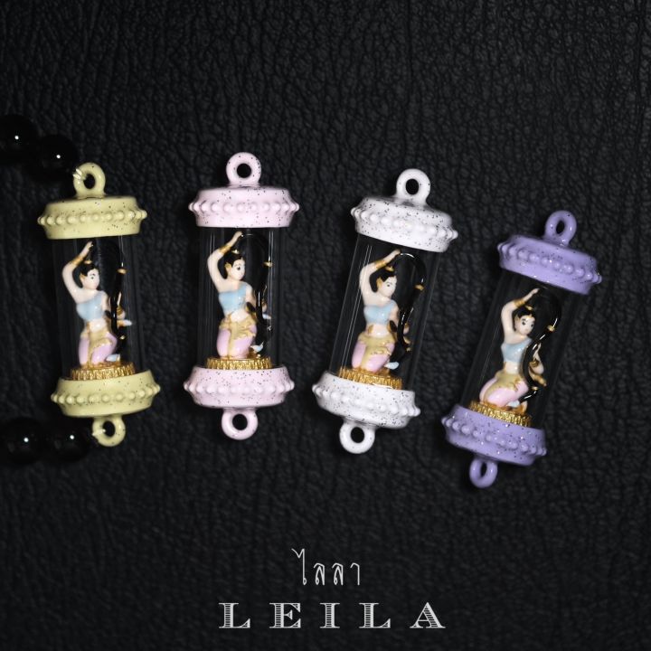 leila-amulets-พระแม่ธรณี-บีบมวยผม-baby-leila-collection-สีทอง-พร้อมกำไลหินฟรีตามรูป