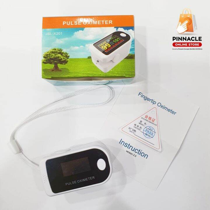 Medical Fingertip Pulse Oximeter JSLX201 血氧仪 [READY STOCK] Lazada