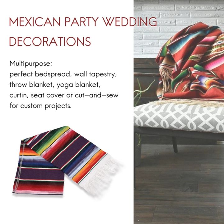 mexican-tablecloth-for-mexican-party-wedding-decorations-mexican-saltillo-serape-blanket-bed-blanket-outdoor-table-cover-table-cloth-tapestry-blanket-picnic-mat
