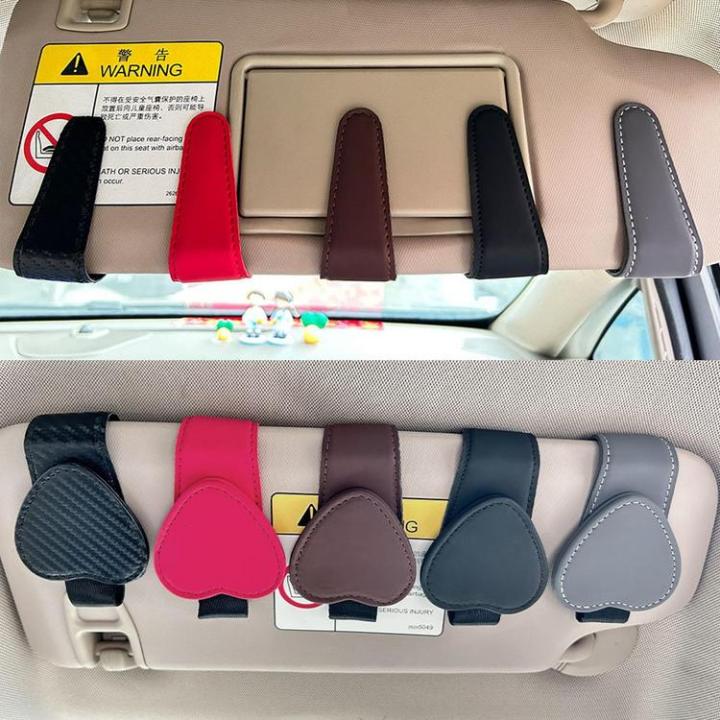 sunglass-holder-for-car-magnetic-heart-shape-glasses-eyeglass-hanger-clip-eyeglasses-mount-for-car-sun-visor-ticket-card-clip-glasses-holder-fit