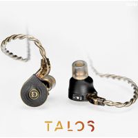 Dunu TALOS หูฟังอินเอียร์ 14.6 มม. และไดรเวอร์ 2BA ไฮบริด HiFi 0.78 มม. สายเคเบิล 2 พิน ถอดออกได้