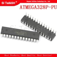 【Big-Sales】 Kids Tech 1ชิ้น ATMEGA328P-PU DIP28 ATMEGA328-PU จุ่ม ATMEGA328P 328P-PU U และ IC ดั้งเดิม