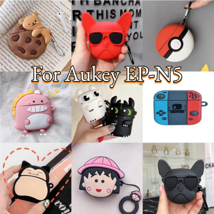 READY STOCK Cute Anime Cartoon for Aukey EP N5 Soft Earphone